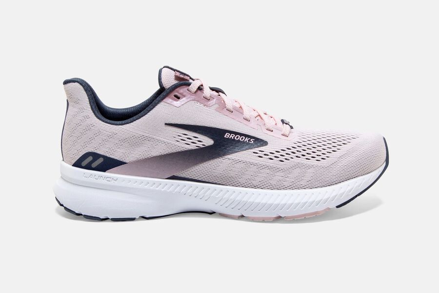 Brooks Launch 8 Road Loopschoenen Dames - Roze/Zwart - 807194AQX